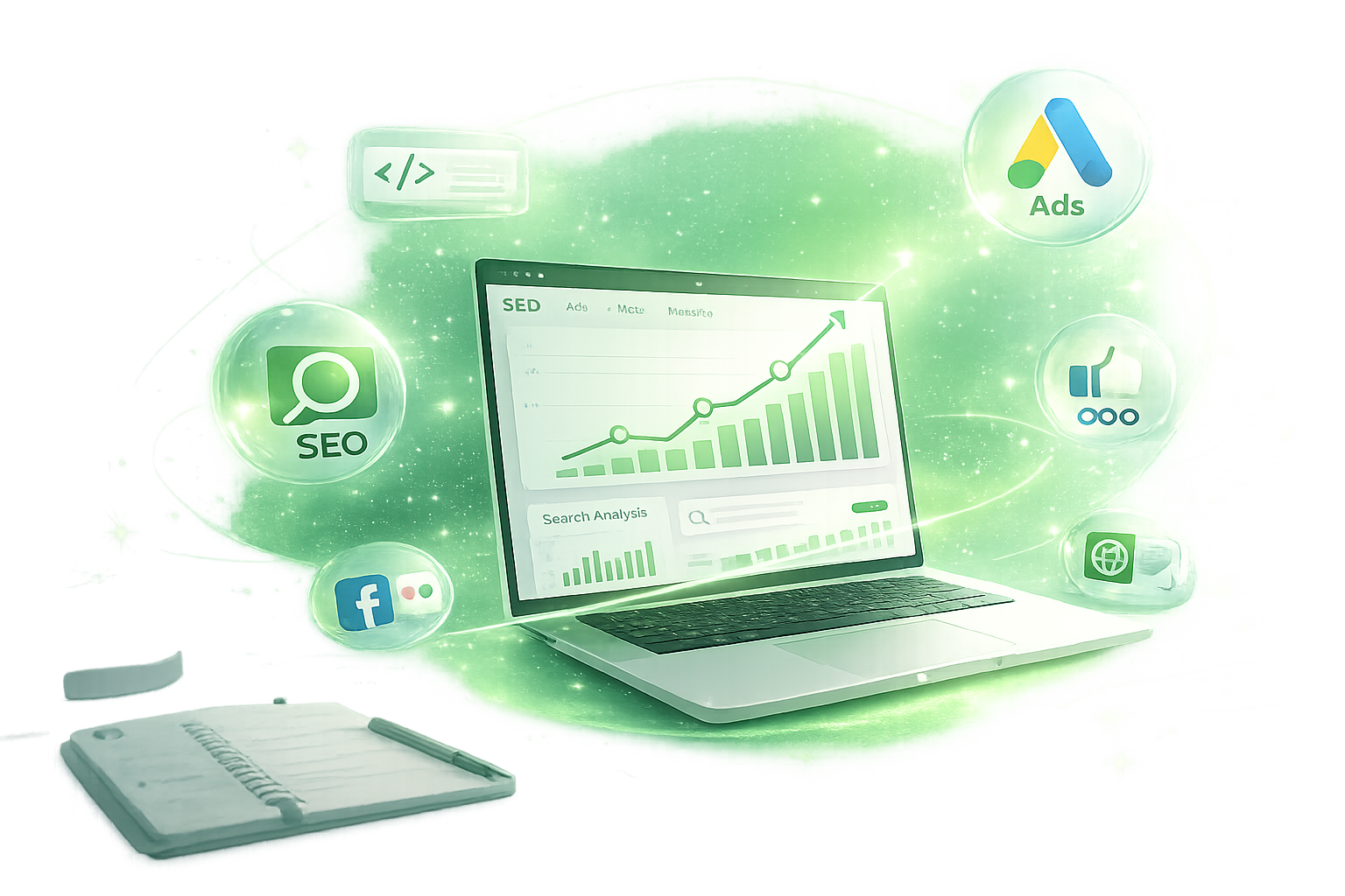 Digital marketing growth and analytics services