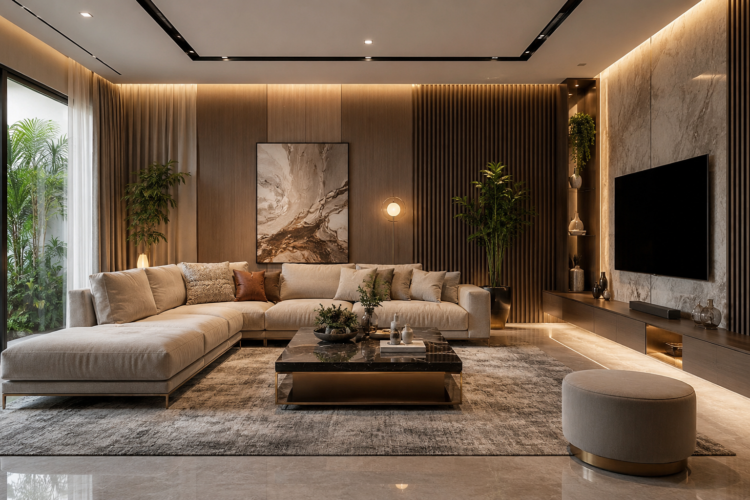 Quadro Living website and branding project